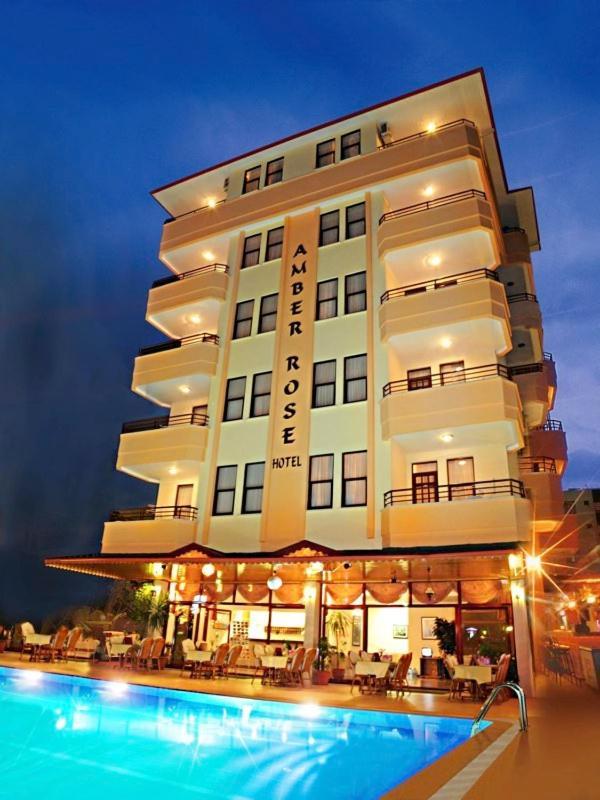 Amber-Rose Apart Hotel Alanya Kültér fotó